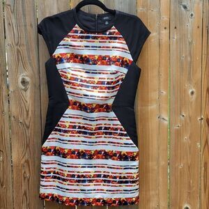 * SARAH STEVENSON fully lined Sheath dress